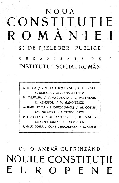 Constituția nescrisă a Țărilor Române. Iorga despre veacurile dinaintea&nbsp;fanarioților