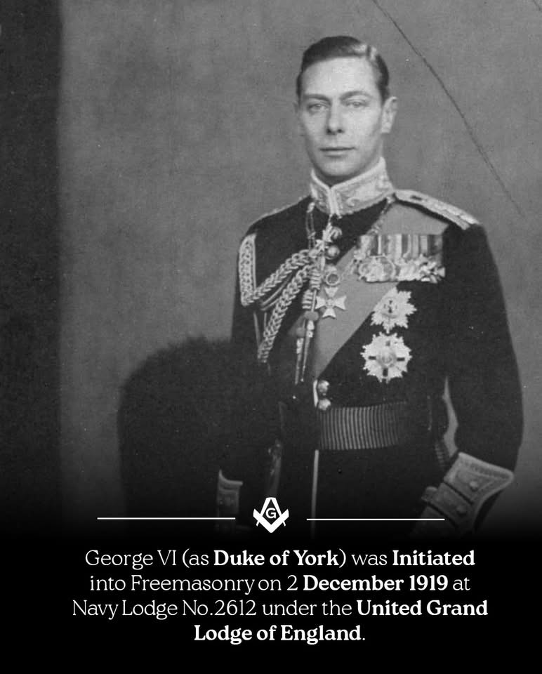 George al VI-lea, regele mason: de la Navy Lodge la demnitatea de Mare Maestru Mason al&nbsp;Scoției