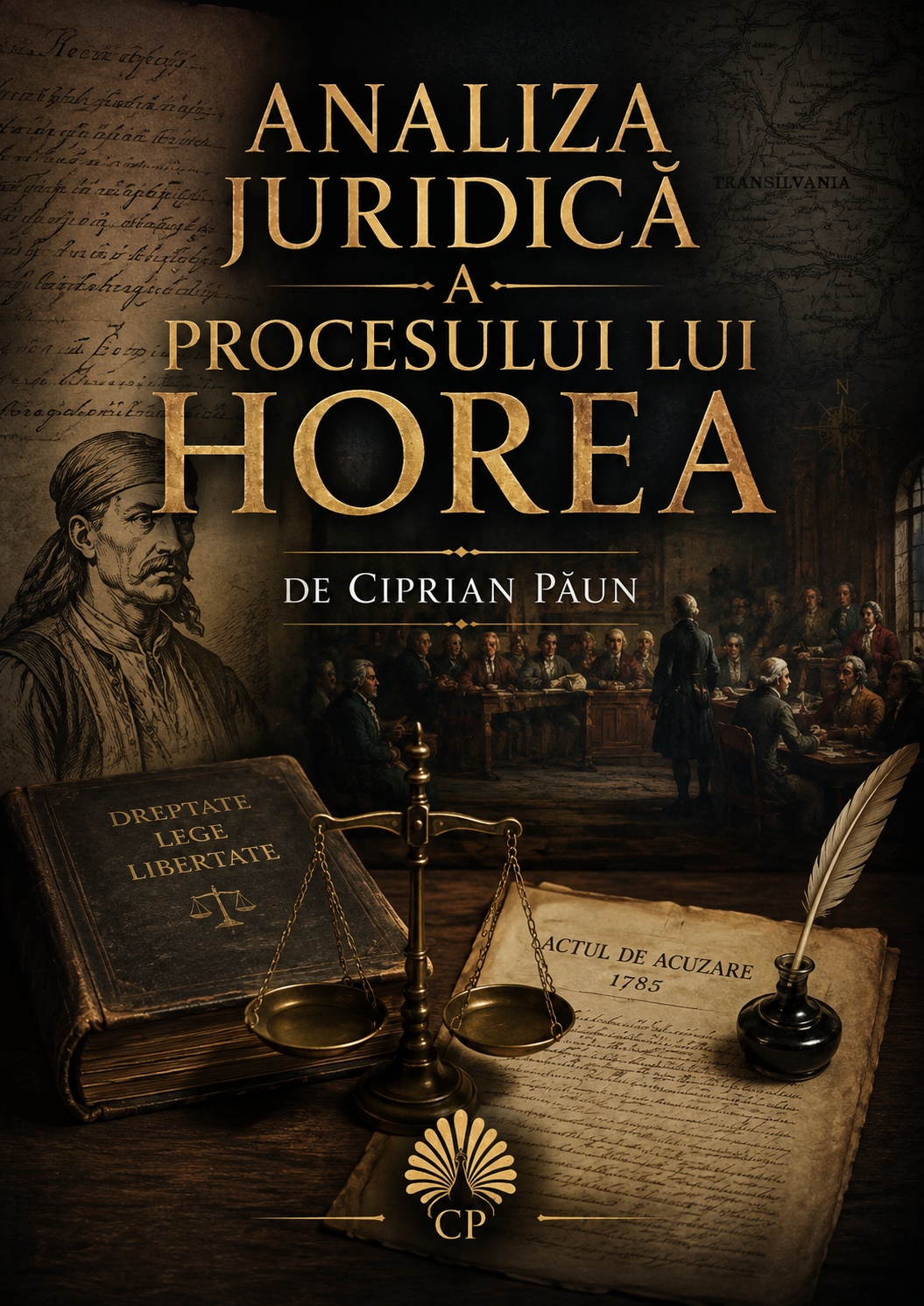Coperta lucrării Analiza juridică a procesului lui Horea, de Ciprian Păun