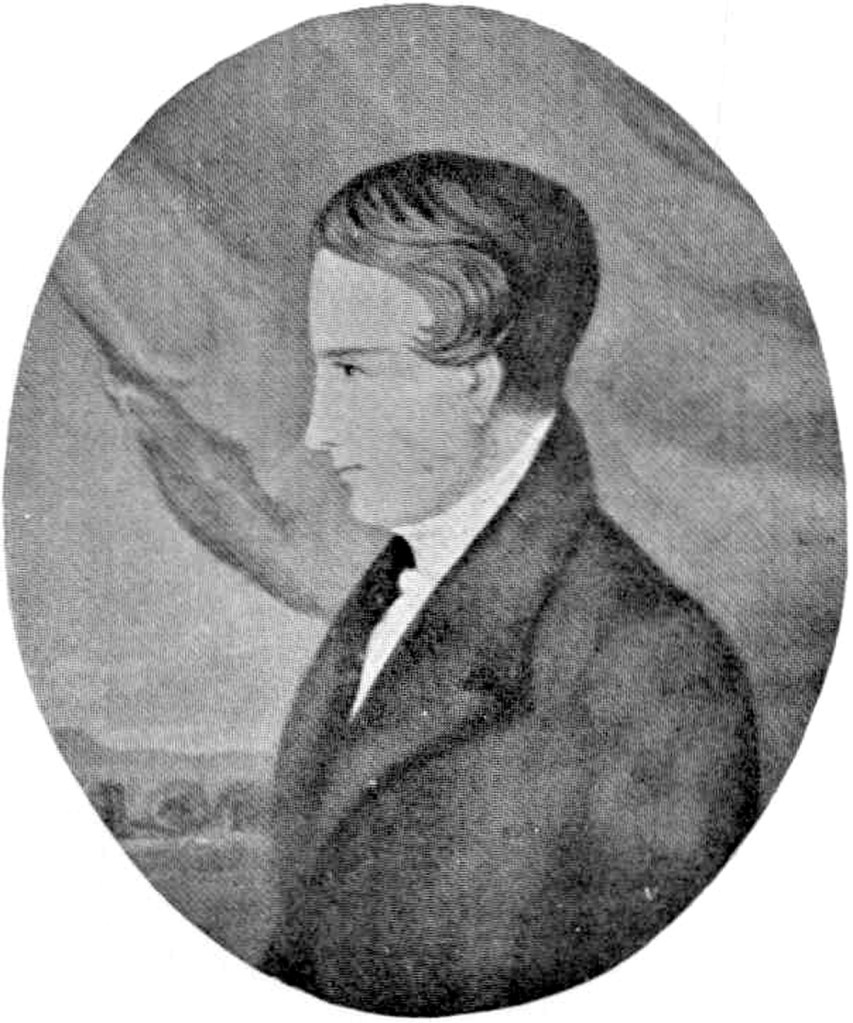 Portretul în medalion al pastorului scoțian Robert Murray McCheyne